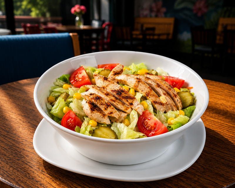 İzgara Tavuk Salata